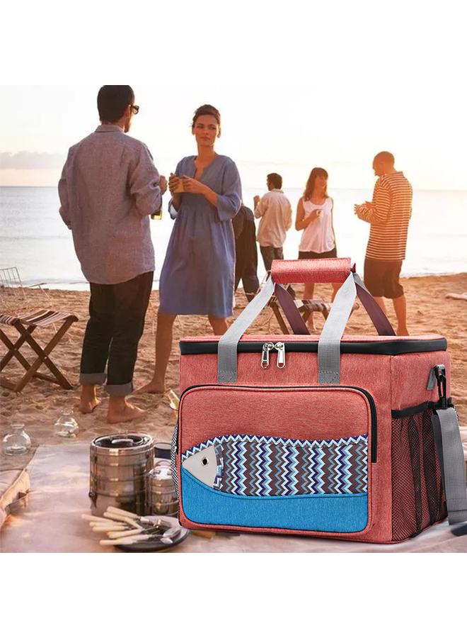 Bluejw 202 New Fish Pattern Small Ice Bag Lunch Box Bag EVA Insulation Waterproof Portable Lunch Bag Outdoor Multifunctional Picnic Bag - Image 3