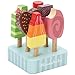 Le Toy Van Honeybake Collection Ice Lollies Set Premium Wooden Toys for Kids Ages 3 Years  Up TV284 - Image 4