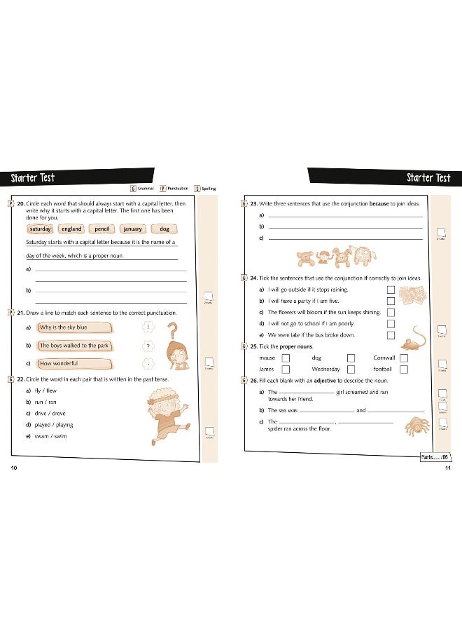 كتاب تمارين اللغة الإنجليزية المستهدفة للسنة 3: مثالي للاستخدام في المنزل - Image 4