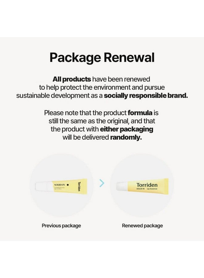 Torriden Ceramide Lip Essence With Organic Jojoba Oil For Glowy, Dewy, Plumped Lips - 0.37 Oz Korean Skin Care - Image 2