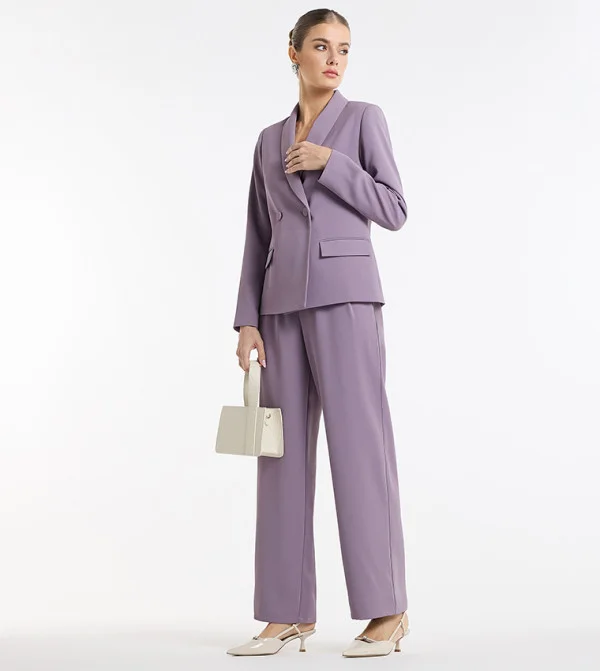 بي سي بي جي BCBG Detachable Belt Straight Pants