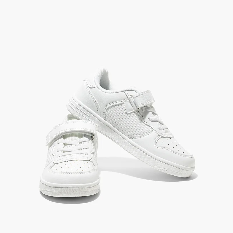 AMICA Amica Kids School Shoes feature high-quality vegan leather, Single Velcro closure, cushioned memory foam insoles, and an anti-slip rubber outsole for lightweight, breathable all-day comfort and durability.