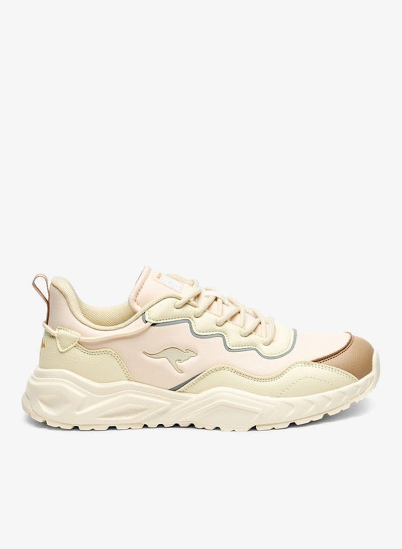 kangaROOS Women's Colourblock Sports Shoes with Lace-Up Closure - Image 1