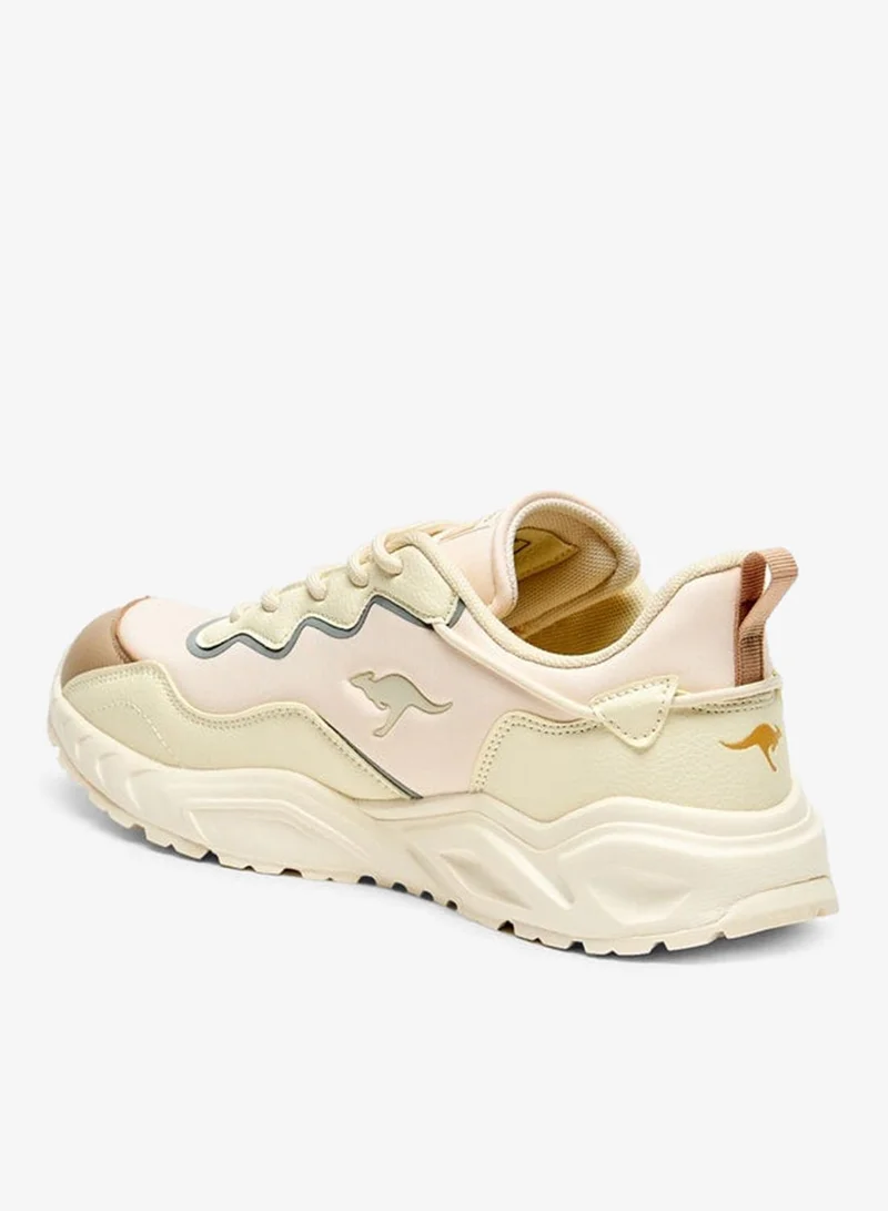 كانغاروس حذاء رياضي نسائي ملون برباط