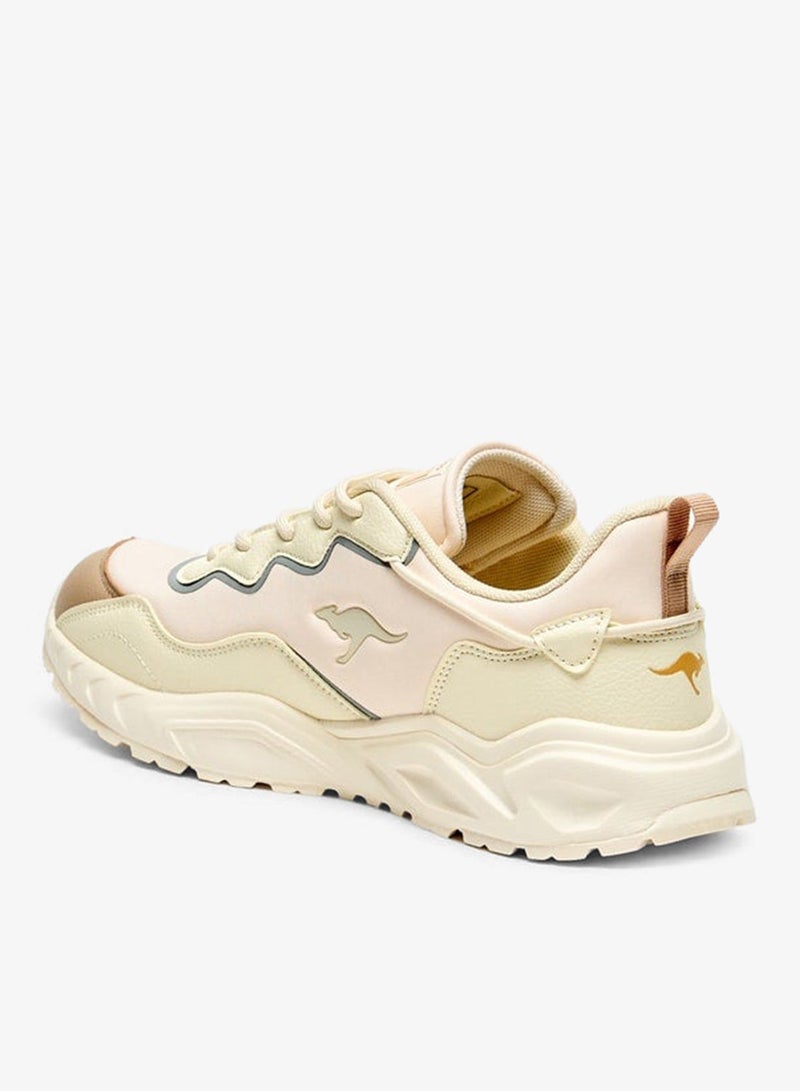 kangaROOS Women's Colourblock Sports Shoes with Lace-Up Closure - Image 2