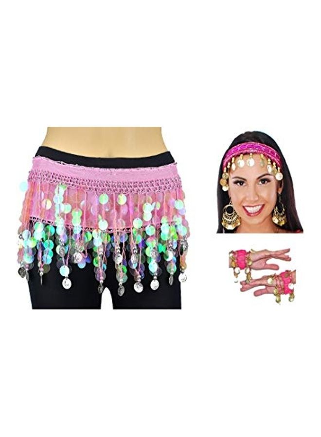 نيبمينينت Chiffon Belly Dance Scarf 160cm - Image 1