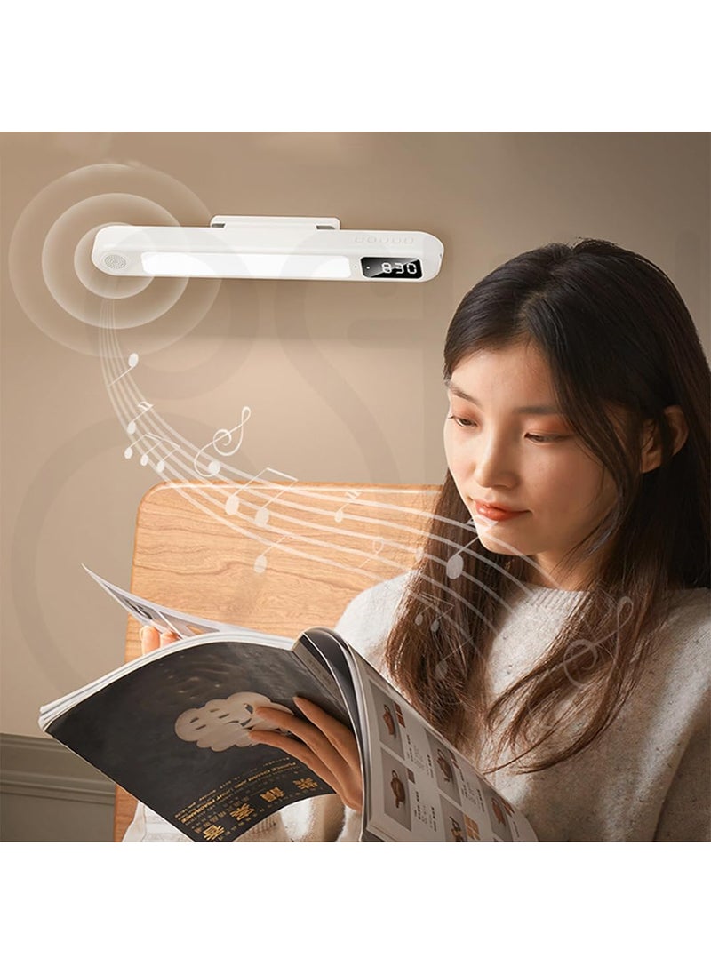 Ostin Ostin Under Cabinet Lights with Digital Clock Double Alarm and Clock LED Closet Lights with Speaker Under Counter Light 3 Color Temperature Magnet Wall Lamp for Kitchen Desk Drawer  - Image 2