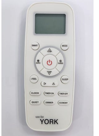Remote Control For YORK AC - pzsku/Z1001CE7D2DD3E28E47A6Z/45/_/1727102294/a0255594-e996-4d65-9475-3e8f278552f0