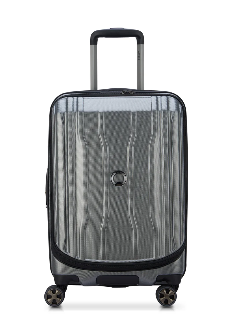 DELSEY Cruise Hardside 2.0 Expendable luggage Spinner  trolley suitcase 3pcs set (L+M+S) 58/70/80cm platinum