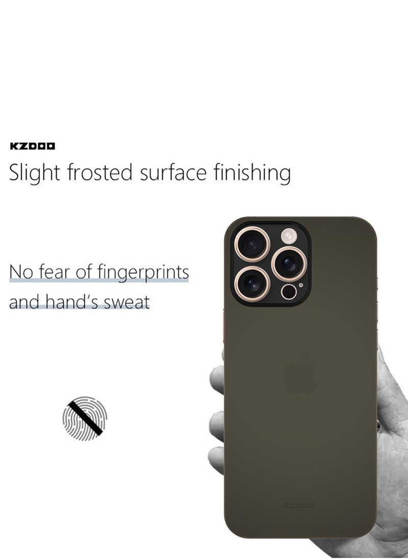 KZDOO ( for iPhone 16 Pro ) 3 Pack, 1 Case Cover and 2 Screen Protectors Air Skin Series Back Cover Sturdy Durable Thin Case Drop Protection Cover  - Image 5