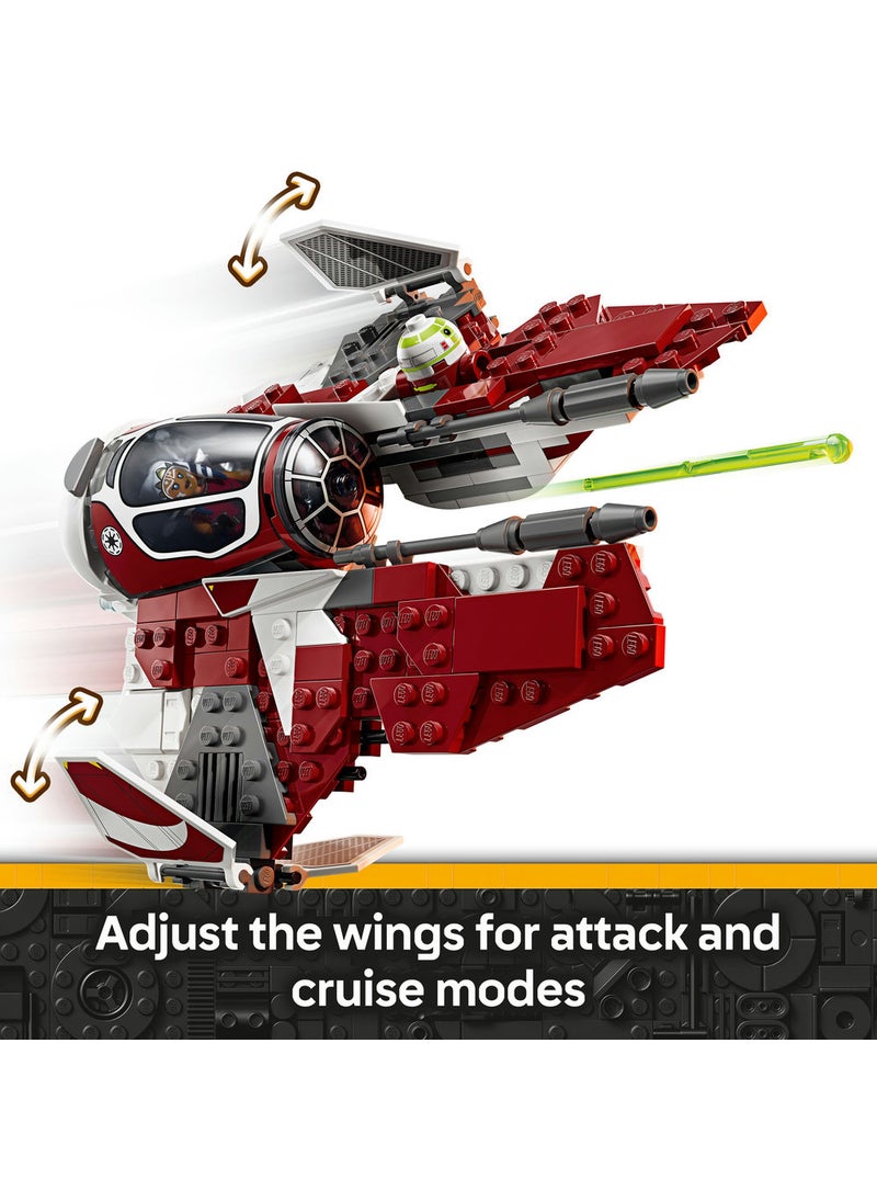 ليغو لعبة بناء المقاتلة طائرة مطاردة الجيداي™ الخاصة بأسوكا من ليغو® Star Wars™‎ ‏75401  - Image 4