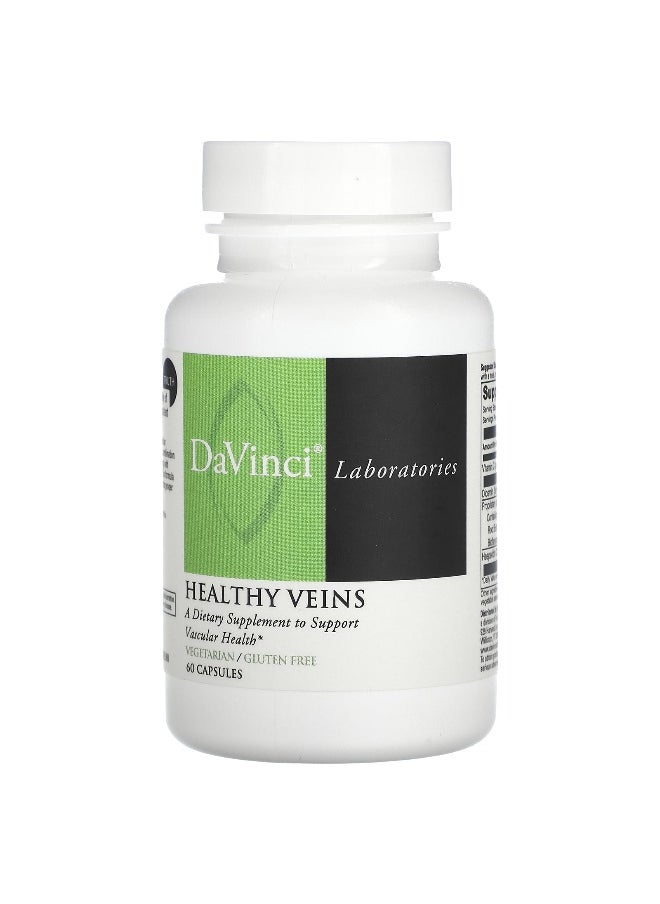 DaVinci Laboratories DaVinci Laboratories, Healthy Veins, 60 Capsules  - Image 1