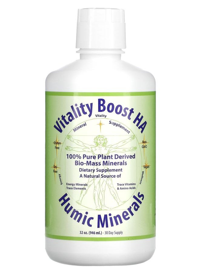 Morningstar Minerals Vitality Boost HA Humic Minerals 32 fl oz (946 ml) 