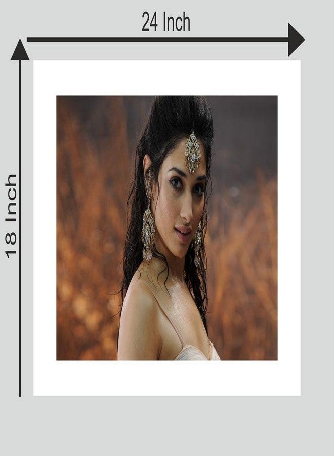 Sticker Studio ملصق حائط من ستيكر ستوديو (تامانا بهاتيا، مساحة تغطية الحائط - 24 × 18 بوصة) من الفينيل PVC - Image 2