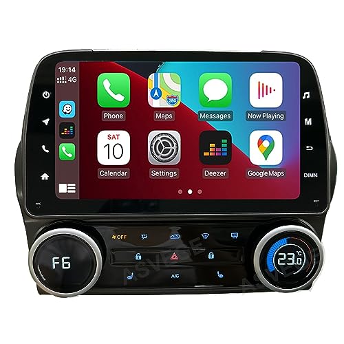 ASVEGE Car Stereo with AC Panel for Chevrolet Camaro 2010-2015 8 inch Android Car Radio 2Din Stereo Receiver Autoradio Multimedia Player GPS Navi Head Unit Screen - Image 1