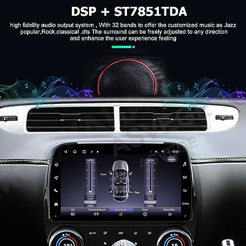 ASVEGE Car Stereo with AC Panel for Chevrolet Camaro 2010-2015 8 inch Android Car Radio 2Din Stereo Receiver Autoradio Multimedia Player GPS Navi Head Unit Screen - Image 4
