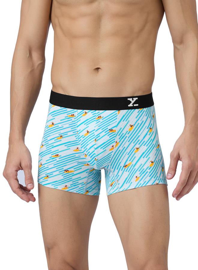 XYXX Pack of 2 - Men Surf Cotton Printed Trunks - Image 2