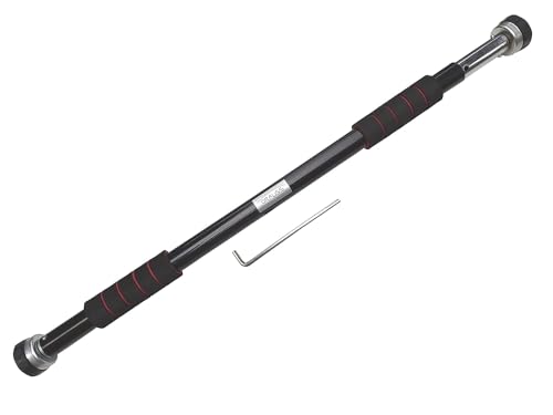 DRAUSS Steel Chin Up Bar- Pull Up Bar for Workout, Fitness Perfect Upper Body Exercise Equipment for Home- - Image 1