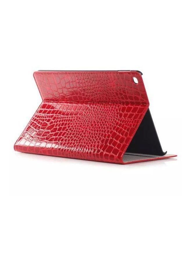 NIBEMINENT Crocodile Grain Flip Cover For Apple iPad Mini 4 7.9-Inch Pink  - Image 2