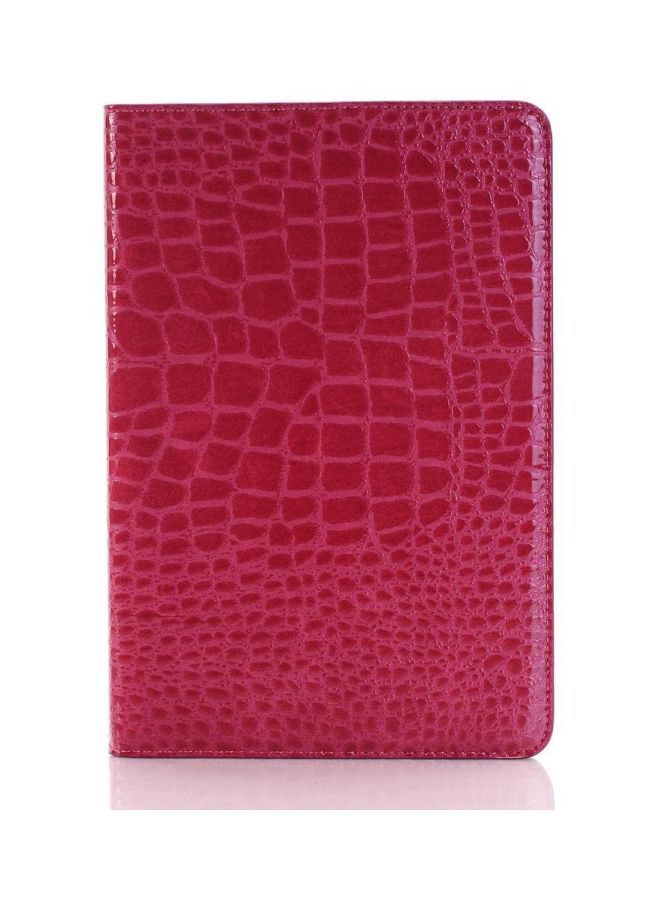 NIBEMINENT Crocodile Grain Flip Cover For Apple iPad Mini 4 7.9-Inch Pink  - Image 4