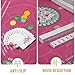 SiDreea Mahjong Mat 324324 Inch Noise Reduction AntiSlip Mahjong Mat for Table Mahjong Table Mat for Poker Card Board Games Table Mat Tile Games Dominoes - Image 4