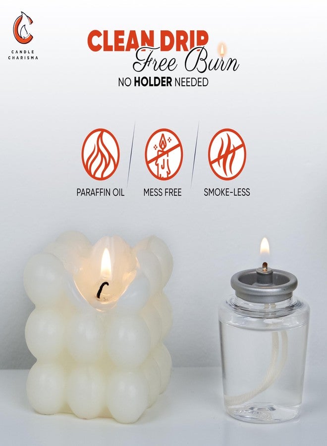 Candle Charisma Disposable Liquid Candles - Oil Tea Lights with Extended 8 Hour Burn Time - Dripless Liquid Candle, Smokeless Clean Burning Fuel, 30 PCS - Image 3