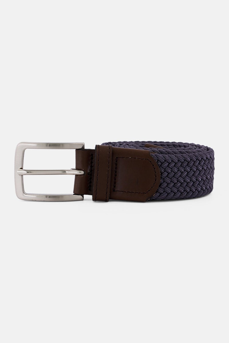 DOCKERS Men Braided Belt, Light Purple - Image 1