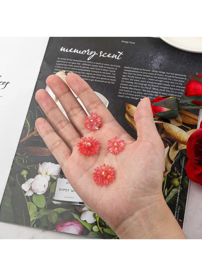 SAVITA Flower Polymer Clay Molds, Silicone Flower Molds Daisy Clay Molds Polymer Clay Molds Miniature Molds for Jewelry Making Earrings Decoration (Mini Flower)  - Image 5