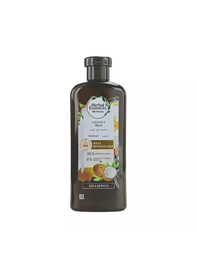 Herbal Essences Hydrate Shampoo Coconut Milk Real Botanicals Shampoo- 400ml - Image 1
