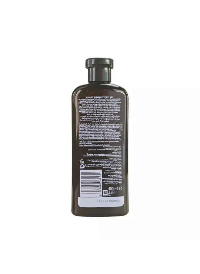 Herbal Essences Hydrate Shampoo Coconut Milk Real Botanicals Shampoo- 400ml - Image 2