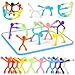 3 otters 24PCS Magnetic People Magnet Men with White Board Fridge Magnets Sensory Fidget Toys for Classroom Prize Goodie Bag Stuffers - Image 2