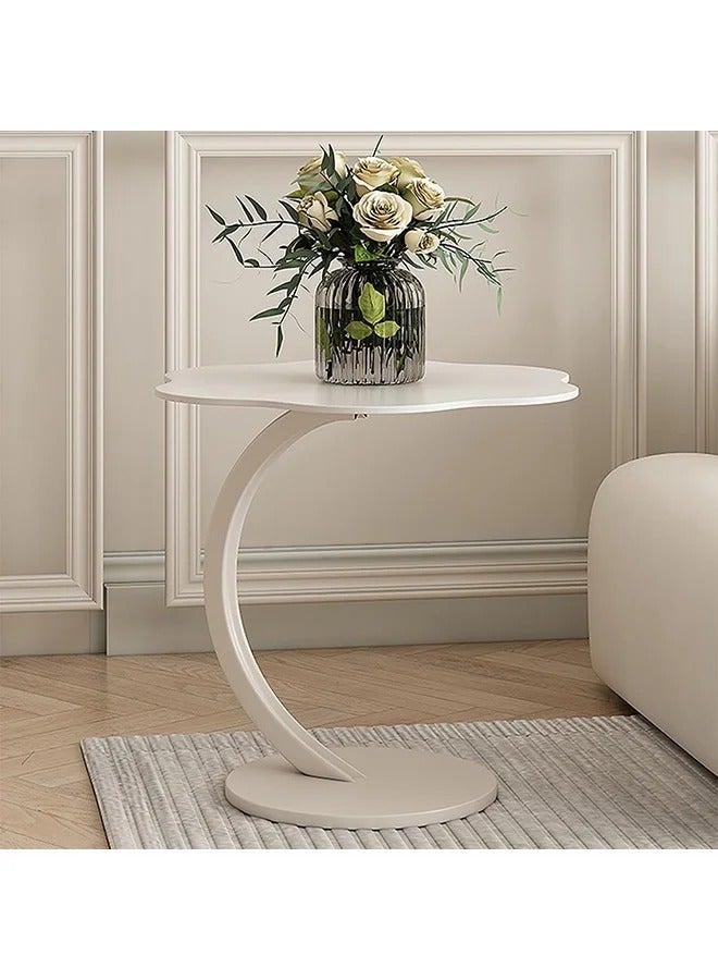 MIXDE Sturdy Cloud Flower Shaped C-Shaped Coffee Table Sofa Side Table End Table For Living Room Bedroom - Image 2
