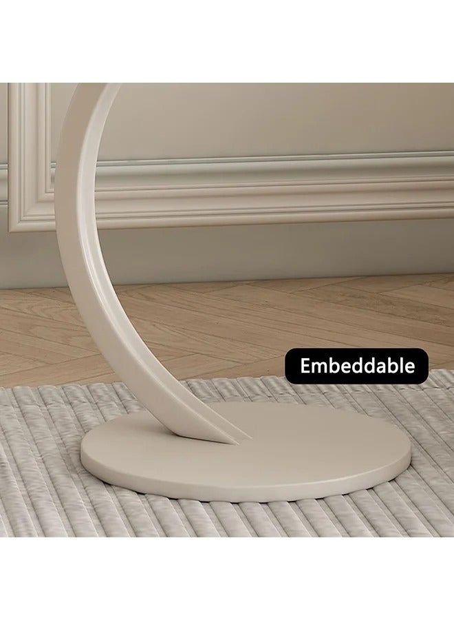 MIXDE Sturdy Cloud Flower Shaped C-Shaped Coffee Table Sofa Side Table End Table For Living Room Bedroom - Image 5