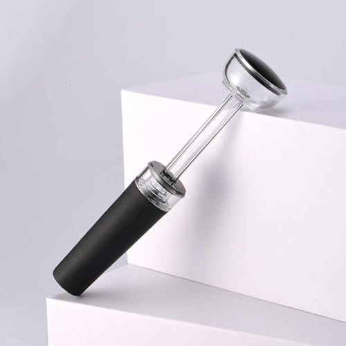 Iktu Set of 2, Luxury Wine Pourer and Stopper, Pour Spout and Vacuum Stopper for Red Wine Bottles - Image 4
