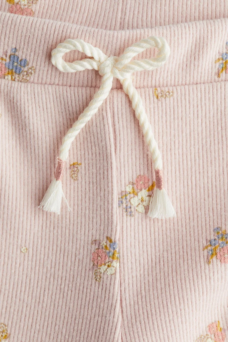 H&M Ribbed jersey leggings