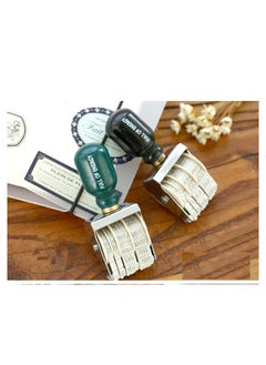 Generic Portable Mini Words Wheel Scrapbooking Supplies Stamping Account Roller Seal DIY Office Supplies Mud Set Date Seal Date Stamps  - Image 3