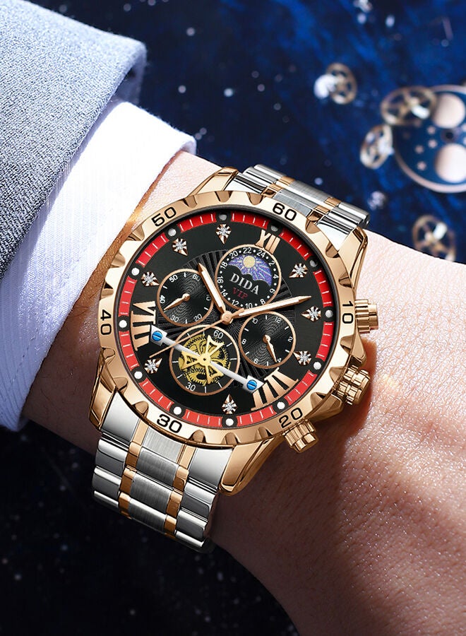 DIDA Men's Alloy Waterproof Fashion Wrist Watch B3103 -45mm - Image 3