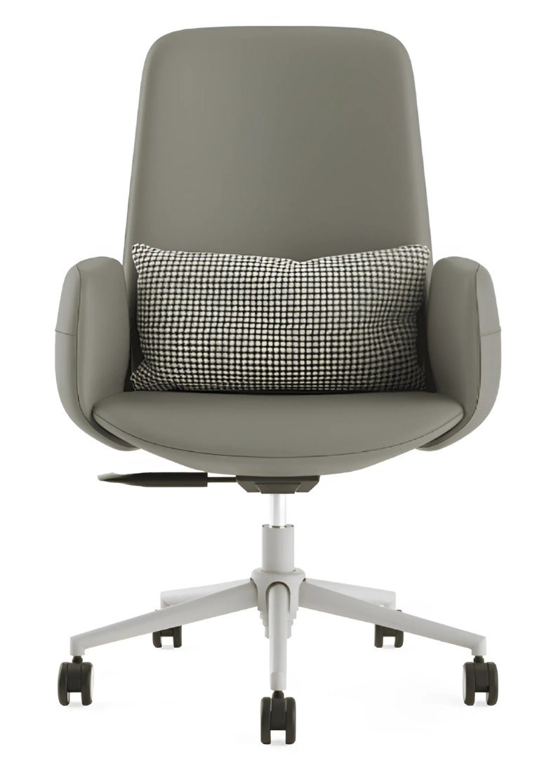 AMFAH Meeting Chair – Yodo-PU | Ergonomic Design with Super Fine PU Upholstery | Self-Adjustable Mechanism - Image 1
