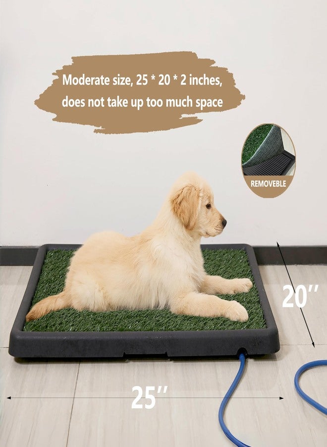 NESIGHTION Dog Grass Mat,Pet Toilet,Dog Potty Grass,Drainage Pet Toilet,Replace Pets Toilets,Suitable for The Vast Majority of Dogs and Cats.25 * 20 * 2 in - Image 4