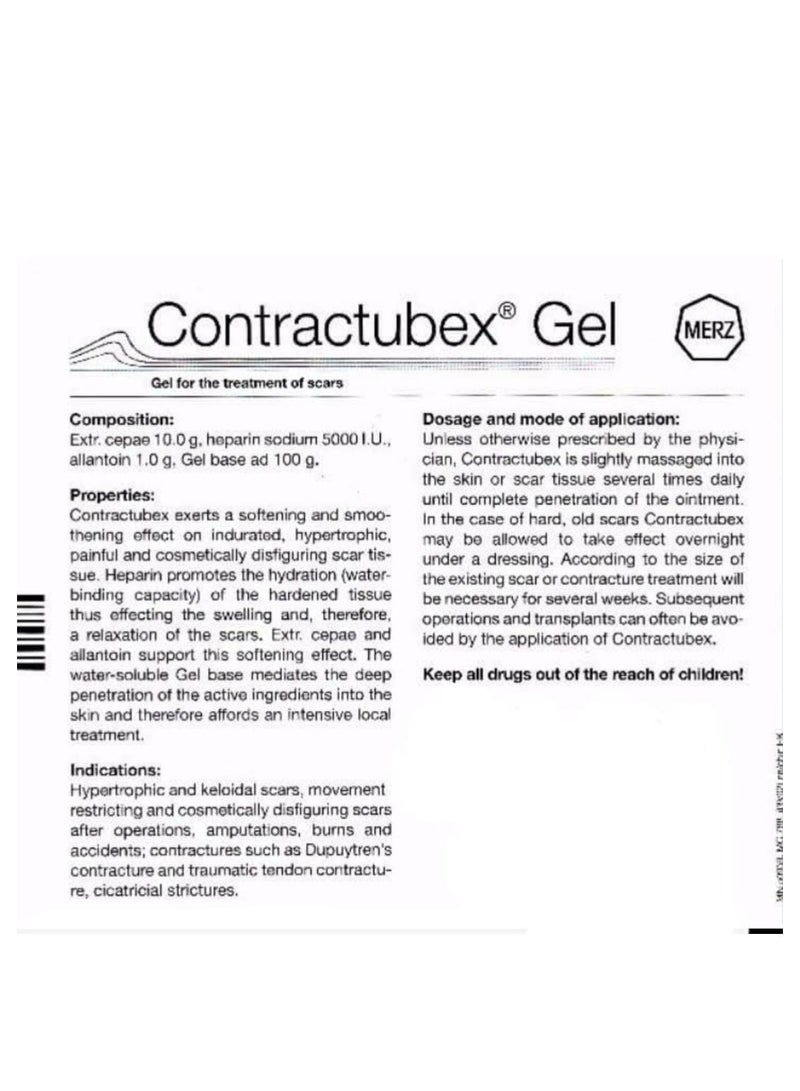 كونتراكتيوبكس جل معالجة للندوب كونتراتوبيكس سعة 20 جرام ما يعادل 0.70 اونصة من ميرز - Image 4