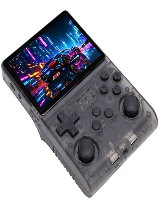 Handheld Game Console 3.5 Inch IPS 640x480 Screen Retro Video Gaming Console 256GB Memory 30000 Games Built in 45 Emulator Transparent Purple - Image 2