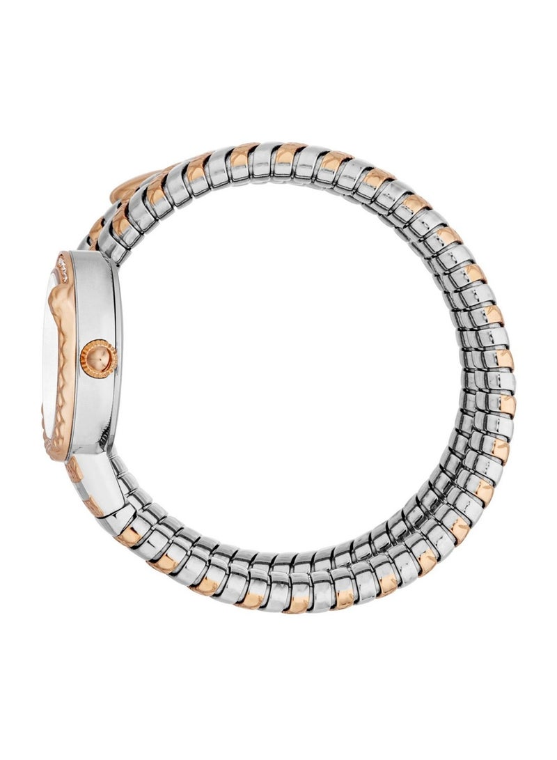 Just Cavalli ساعة كوارتز تناظرية بحزام ملفوف للنساء JC1L302M0065 - Image 3