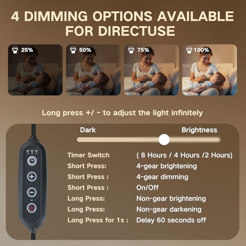Droyek Candle Warmer Lamp with Timer Electric Candle Warmer Lamp Adjustable Height Dimmable Wax Warmer Lamp Jar Candles with 2 Bulbs for Home Decor & Office - Image 5