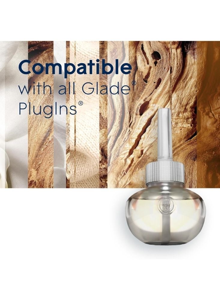 جليد مجموعة معطر جو كهربائية جليد برائحة الفانيليا الشفافة - تدوم حتى ١٢٠ يومًا - Image 3