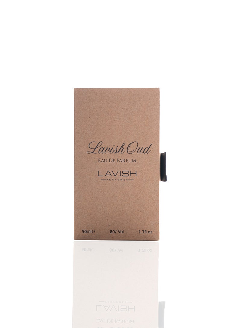Lavish Perfumes Lavish Oud perfume, 50ml, a luxurious perfume, a modern Arabic perfume that is characterized by longevity - Image 2