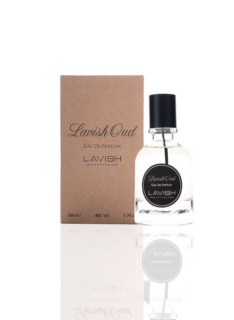 Lavish Perfumes Lavish Oud perfume, 50ml, a luxurious perfume, a modern Arabic perfume that is characterized by longevity - Image 3