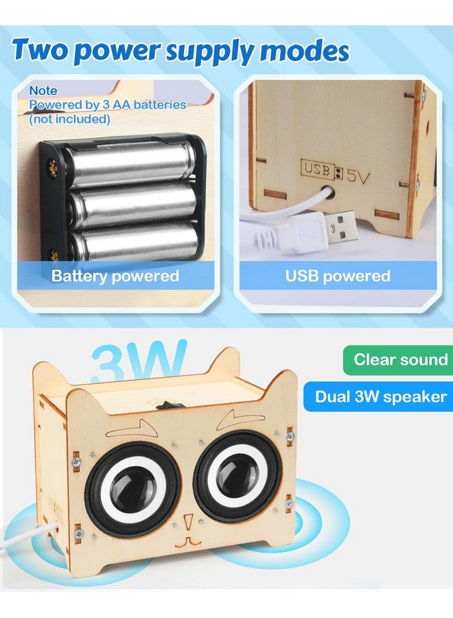 Poraxy Science Kits For Kids Age 8-12, Stem Toys For 8-13, Build Your Own Bluetooth Speaker & Fm Radio, 3D Puzzles Education Diy Projects Crafts, Birthday Gifts For 9,10,11,14 Year Old Teen Boys Girls - Image 4