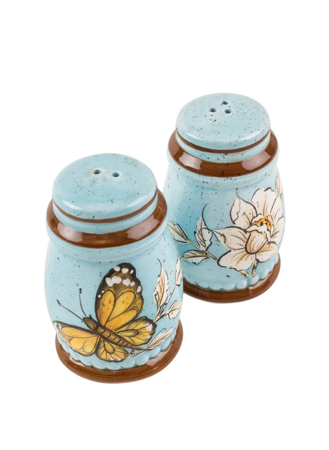 Chumbak Flora Bird Salt & Pepper Cellar Set