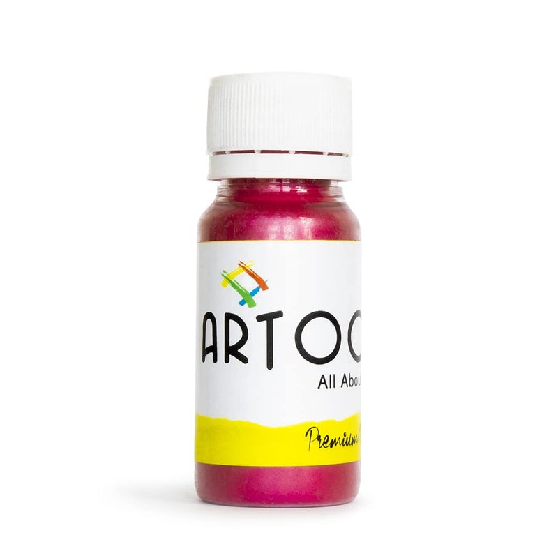 ARTOOL Mica Powder for Epoxy Resin Pigment Art Real Rose Gold Non Toxic Multipurpose Use In Making Candles, Painting, Art and Craft Projects 9 gm (PP39) - Image 1