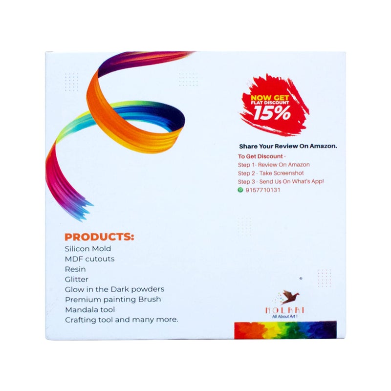ARTOOL Mica Powder for Epoxy Resin Pigment Art Real Rose Gold Non Toxic Multipurpose Use In Making Candles, Painting, Art and Craft Projects 9 gm (PP39) - Image 5